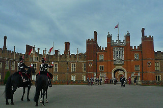 London - Hampton Court Palace guards