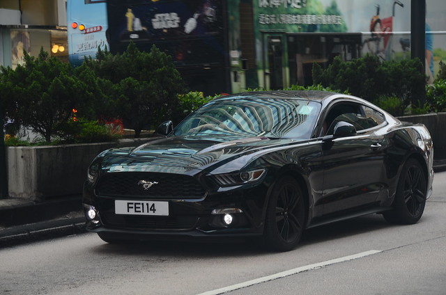 Ford Mustang in HK