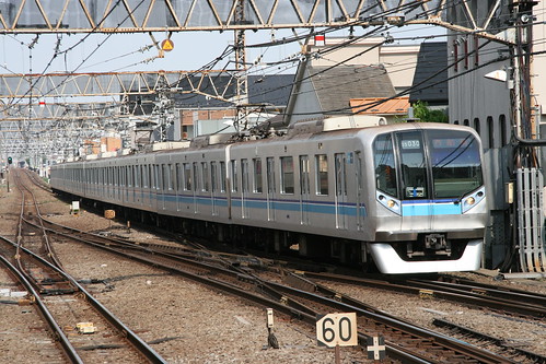 Tokyo Metro 05 series(9th ver.) in Mitaka.Sta, Mitaka, Tokyo, Japan / May 27, 2017
