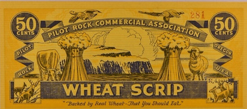 Pilot Rock wheat script 50c front