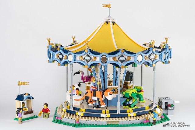 Review LEGO 10257 Carousel Creator Expert (Le Manège)