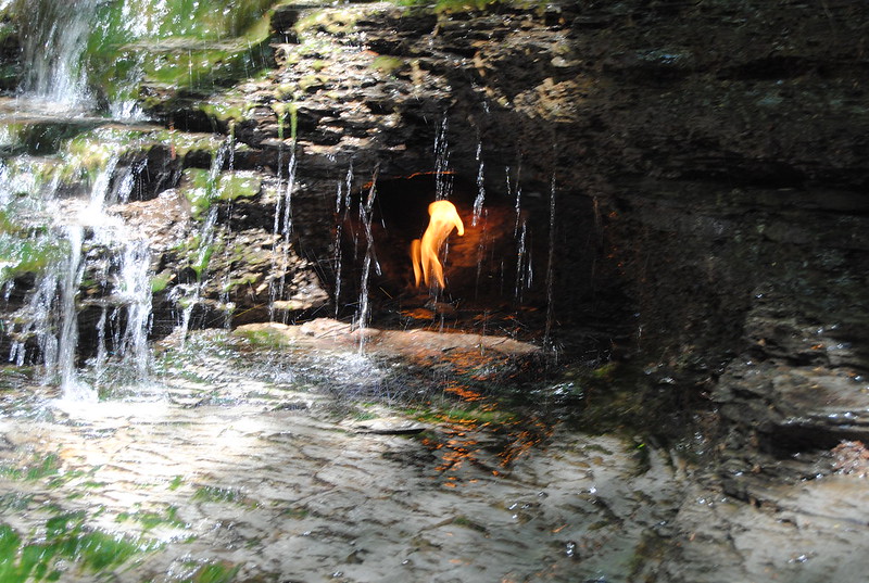 Eternal Flame Falls Trail, Orchard Park, New York