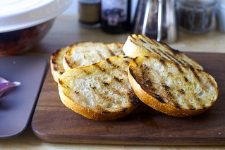grilled bread