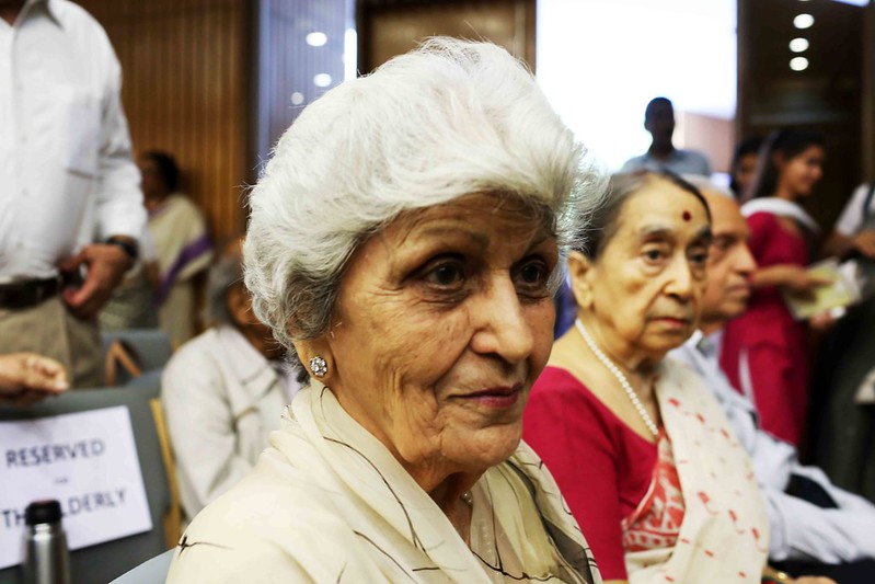 Netherfield Ball – Spotting Retired Justice Leila Seth in Her Memorial Meeting, India International Center