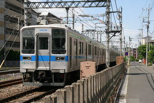 Tobu 10030 series(Noda Line) in Kita-Omiya.Sta, Saitama, Saitama, Japan /June 3, 2017