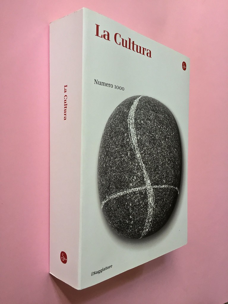 La Cultura, il Saggiatore, Milano 2016. Dorso, copertina (part.), 1