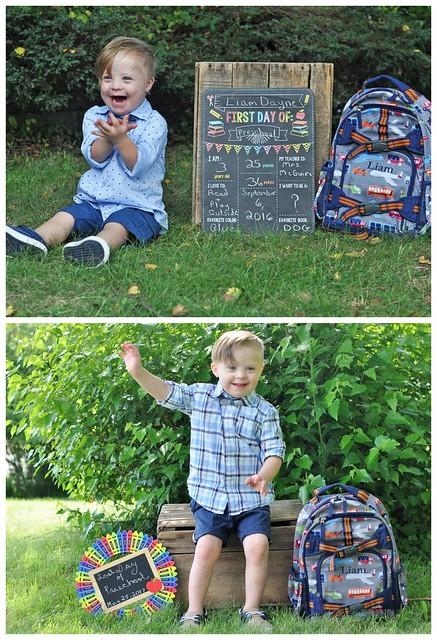 First and Last Day of Preschool