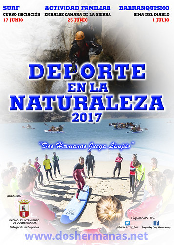 Curso de surf del programa Deporte en la Naturaleza