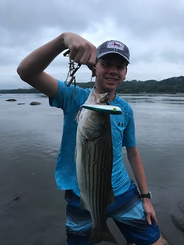 Fishing With USA THEMED LURES!! (Happy 4th of July) 