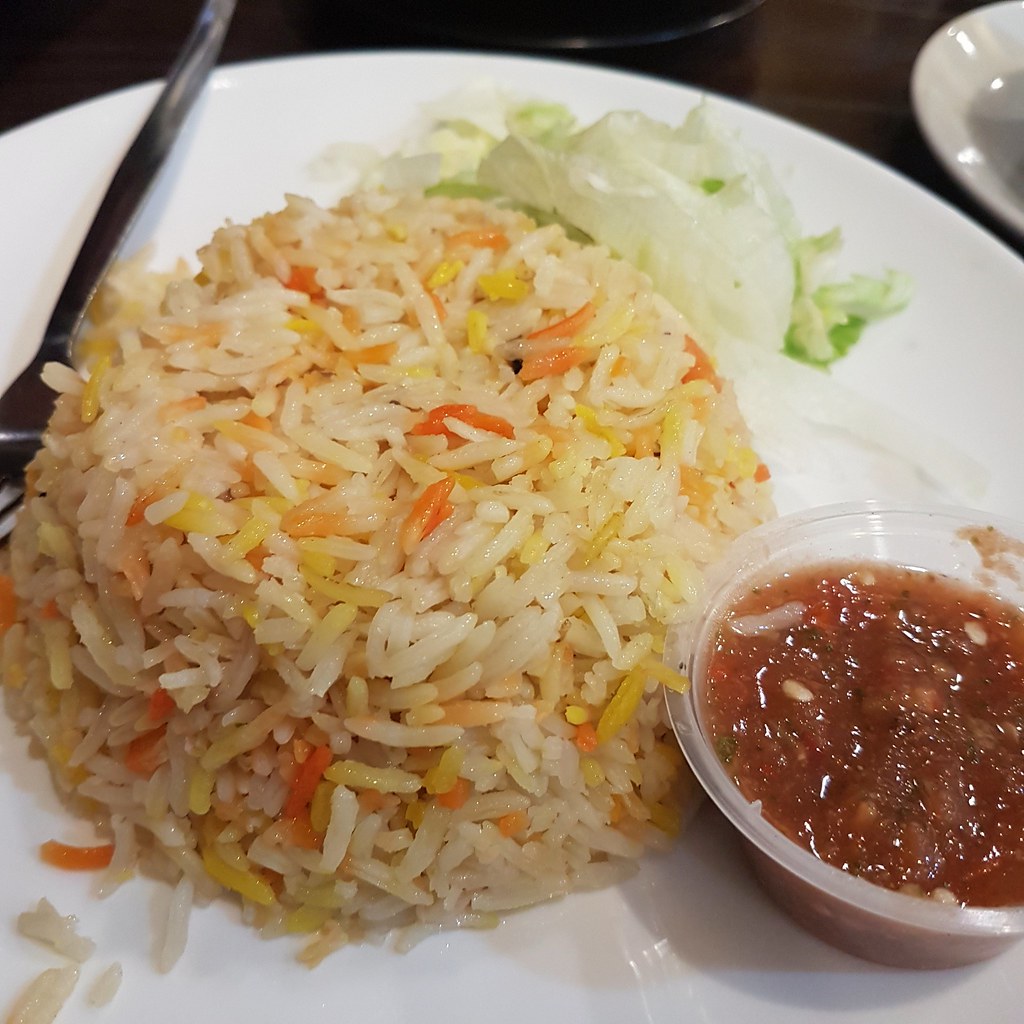 Chicken Haneeth Kabsa Rice $15.90 @ Oregi Restaurant SS 15