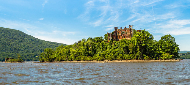 Bannerman Castle. From What’s that Medieval Castle doing in the middle of the Hudson River?