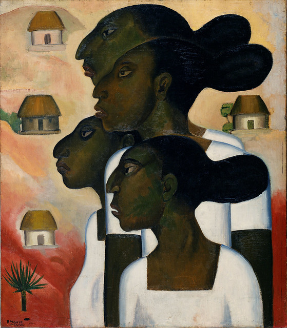 Roberto Montenegro, Maya Women, 1926, oil on canvas, Museum of Modern Art, New York, gift of Nelson A. Rockefeller. © 2017 Artists Rights Society (ARS), New York / SOMAAP, Mexico City. From 40 years of Mexican Modern Art at the Museum of Fine Arts Houston	