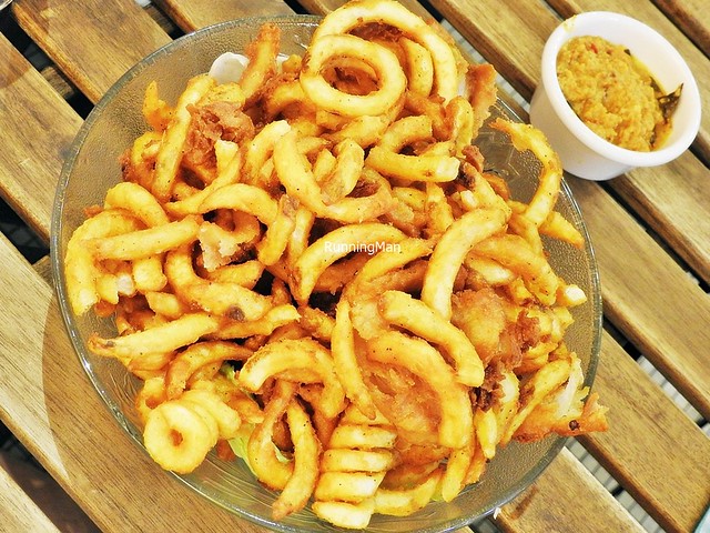 Curly Fries & Onion Rings Combo Set