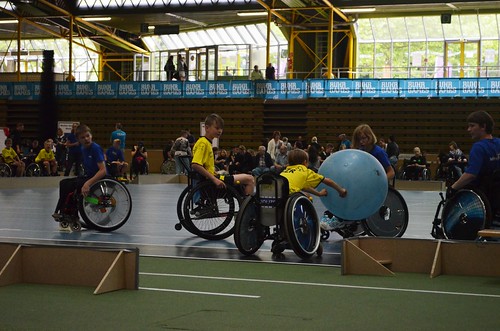 Wheelsoccer tournament at the Ruhrgames