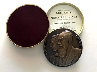 Society of Belgian Bibliophiles medal