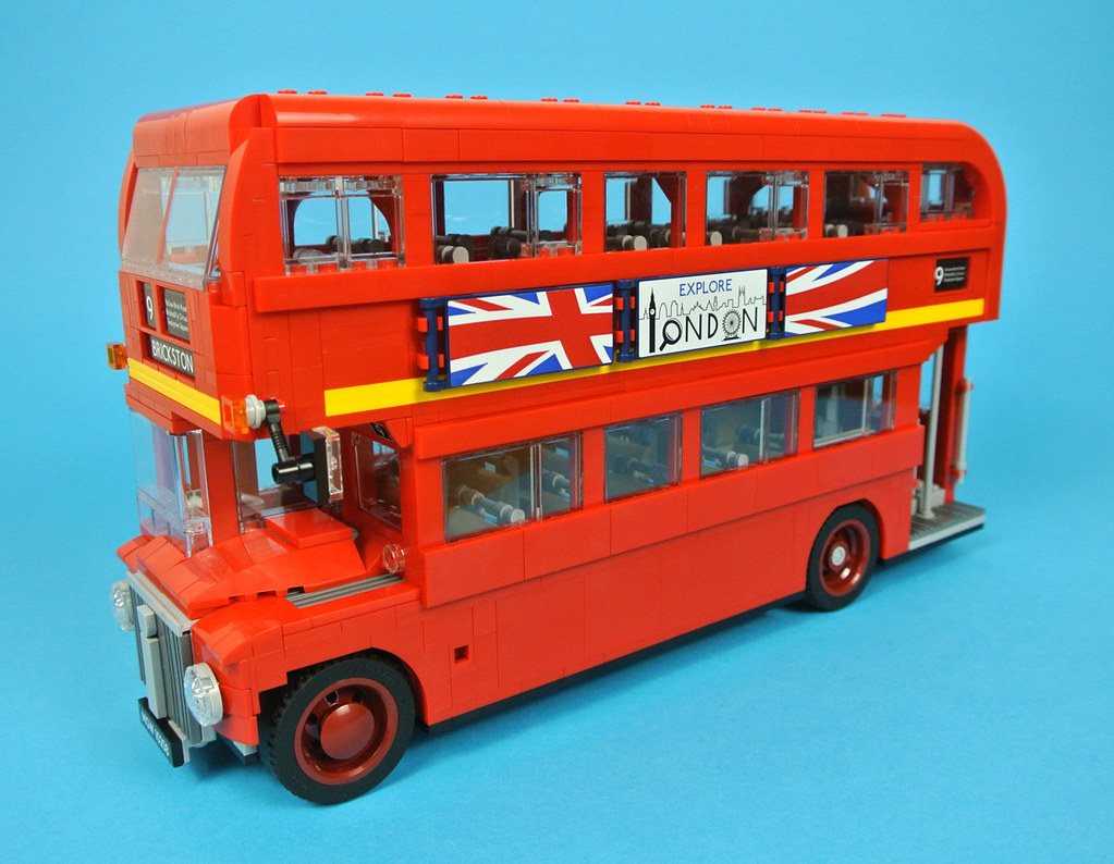 kone rødme Glow LEGO 10258 London Bus review | Brickset