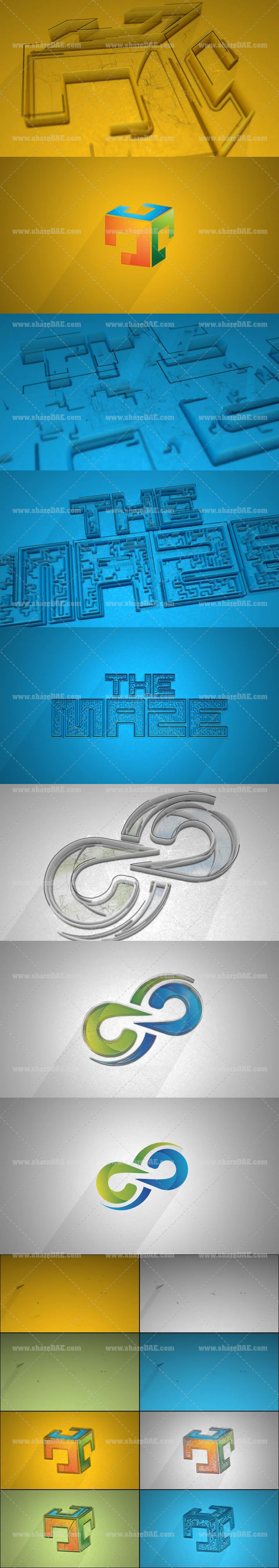 Videohive - Contour / Maze Logo 20045858 - Free Download 