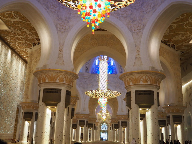 P1221554 Sheikh Zayed Grand Mosque(シェイク・ザイード・グランド・モスク/مركز جامع الشيخ زايد الكبير) アブダビ abudhabi