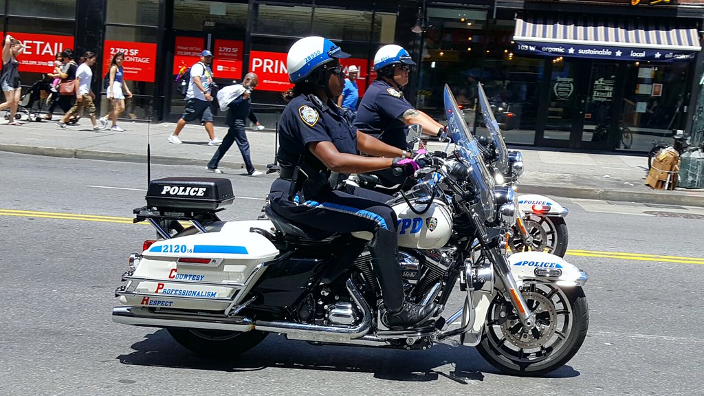 City of New  York  Police Department NYPD Harley Davidson  