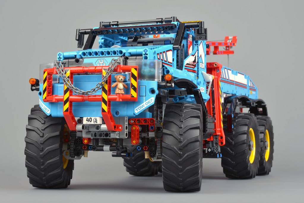 Lego Technic 42070 6x6 All Terrain Tow Truck Sticker Sheet Decals Transfers NEW 