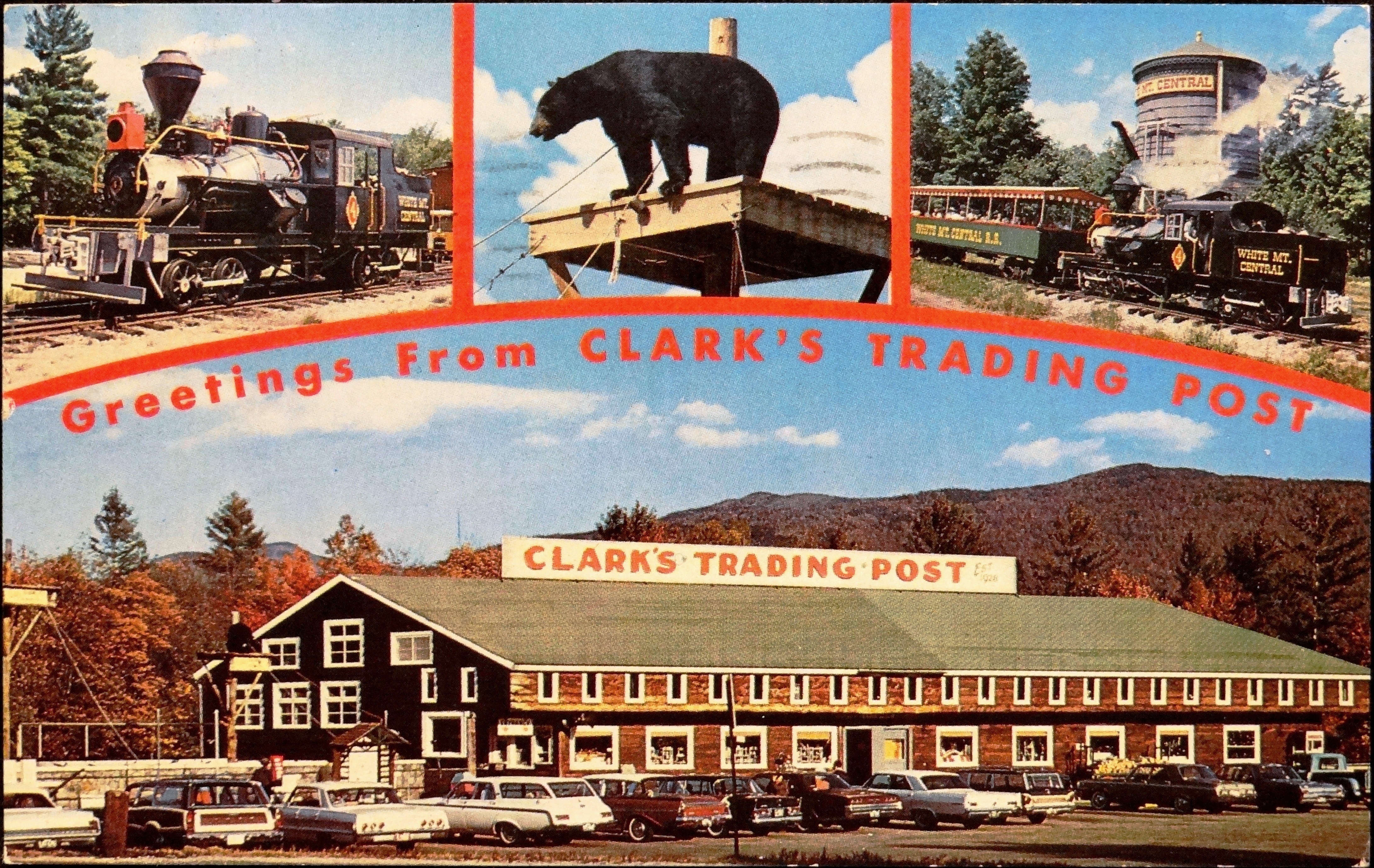 Clark's Trading Post - 110 Daniel Webster Highway, Lincoln, New Hampshire U.S.A. - 1960s