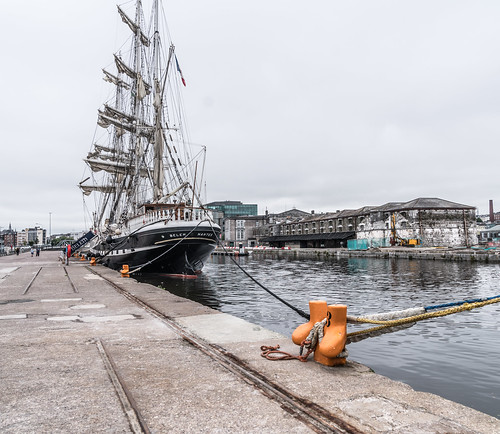  THE BELEM TALL SHIP  IS A THREE-MASTED BARQUE 013 