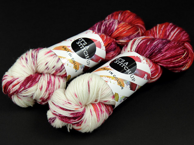 Favourite Sock – hand-dyed superwash merino 4 ply yarn ‘Orchid’