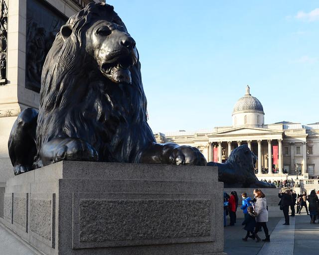 Leones de Trafalgar Square