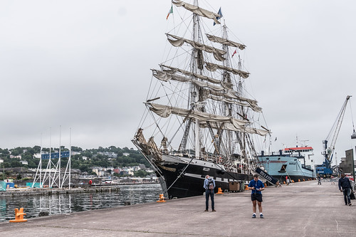  THE BELEM TALL SHIP  IS A THREE-MASTED BARQUE 016 