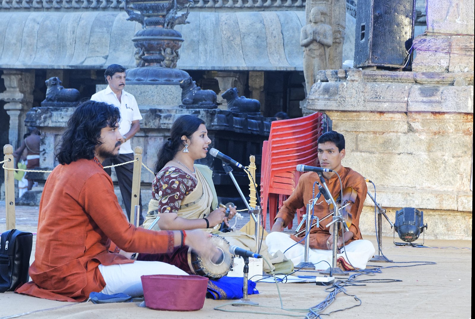 Musiciens du Bharata Natyam