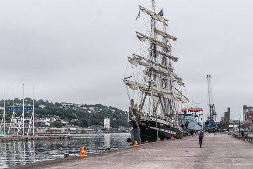  THE BELEM TALL SHIP  IS A THREE-MASTED BARQUE 006 