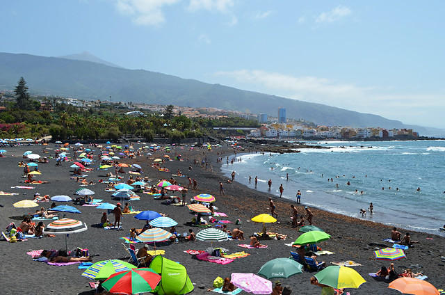 Playa Jardin, Puerto de la Cruz, Tenerife