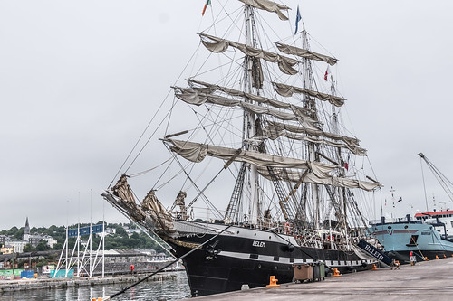  THE BELEM TALL SHIP  IS A THREE-MASTED BARQUE 012 