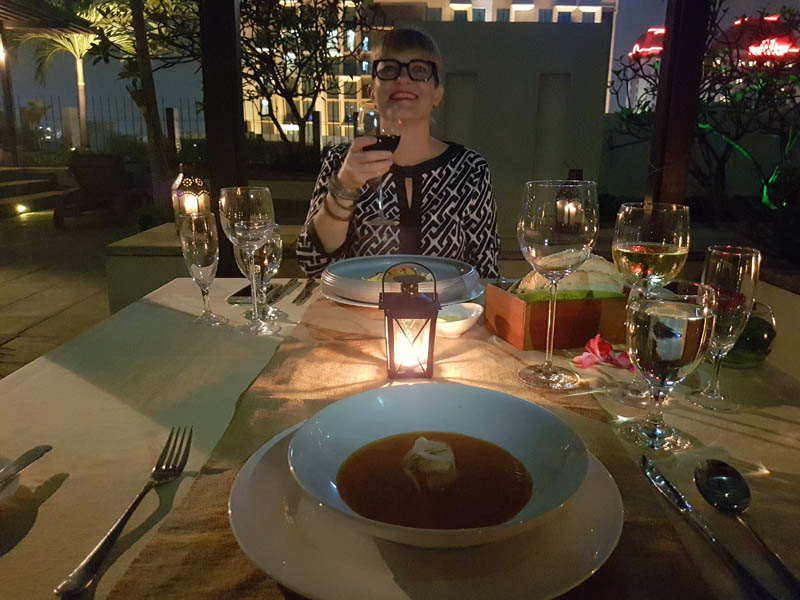 A Romantic Dinner By the Pool in Jakarta