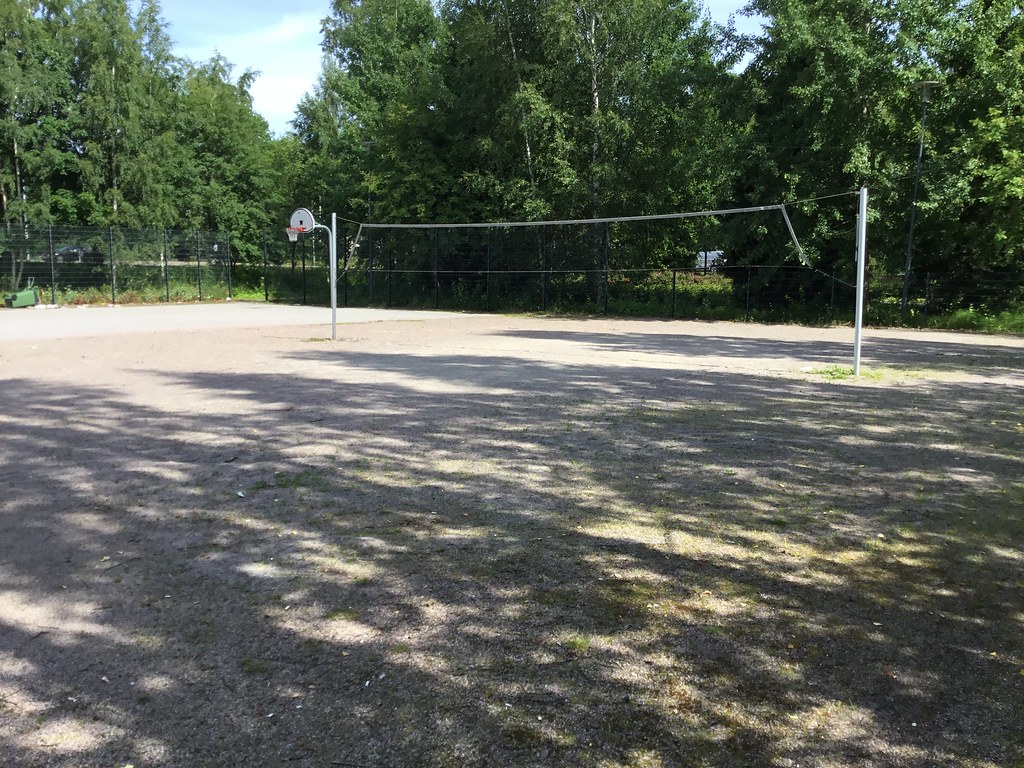 Picture of service point: Pattistenpelto / Volleyball court