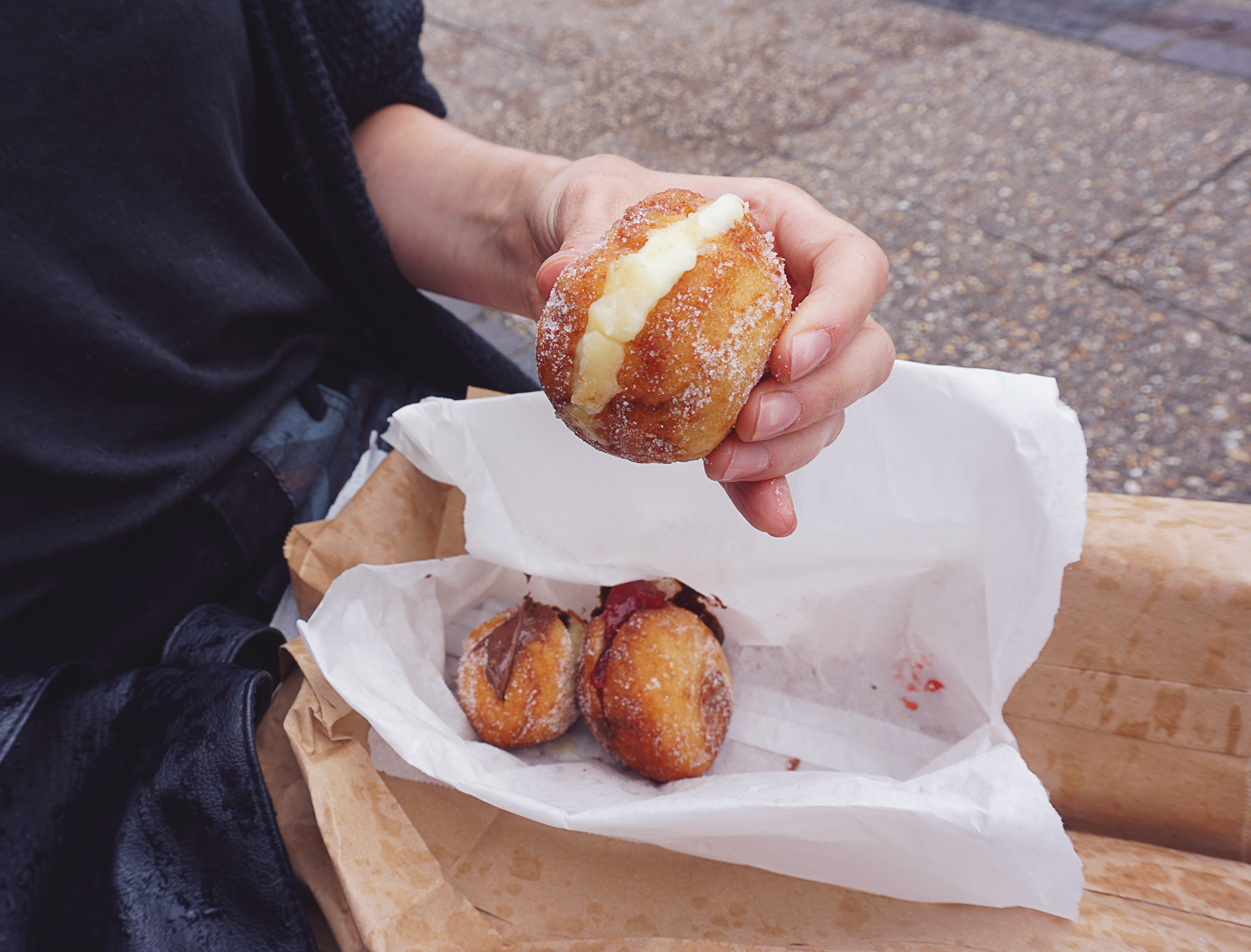 Gluten free doughnuts from Floris Foods | Floris Bakery | gluten free Broadway Market guide | Hackney, London