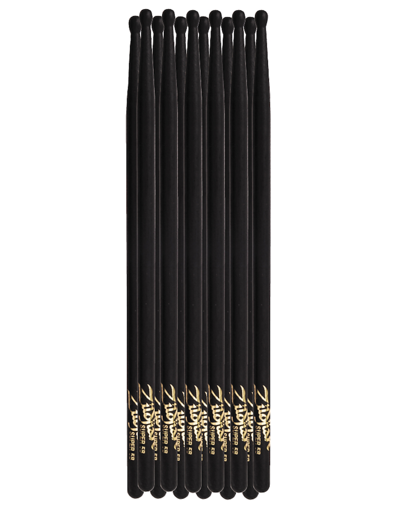 Zildjian Super 5B Black Drumsticks