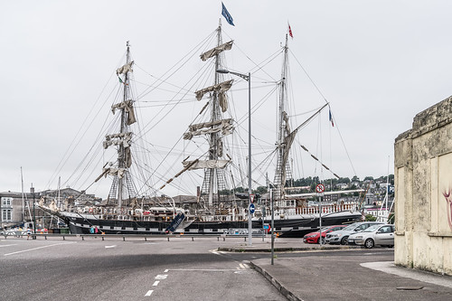  THE BELEM TALL SHIP  IS A THREE-MASTED BARQUE 001 