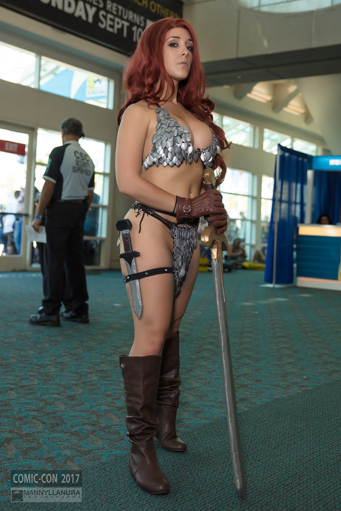 Comic-Con 2017 Red Sonja Cosplay  Cosplay Photos From San -9408