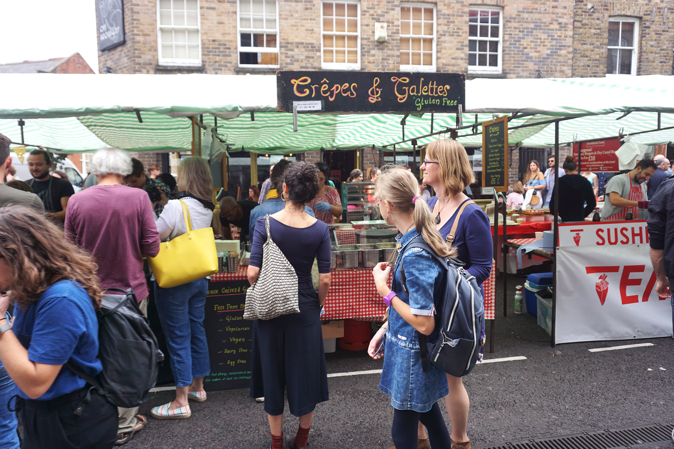 French Crepes & Galettes in Broadway Market | gluten free Broadway Market guide | Hackney, London