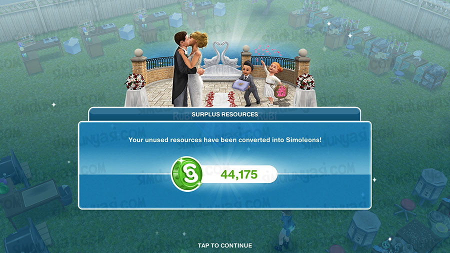 The Sims Freeplay Wedding Belles Event