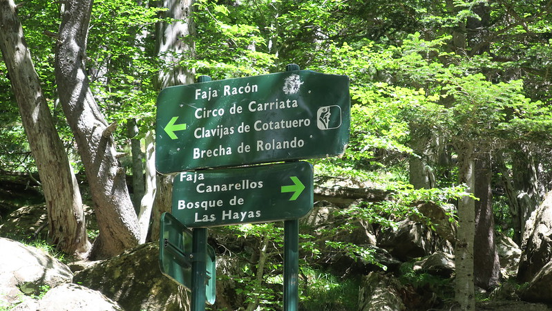 Good signage everywhere. Ordesa Valley and its environs are very, very accessible.