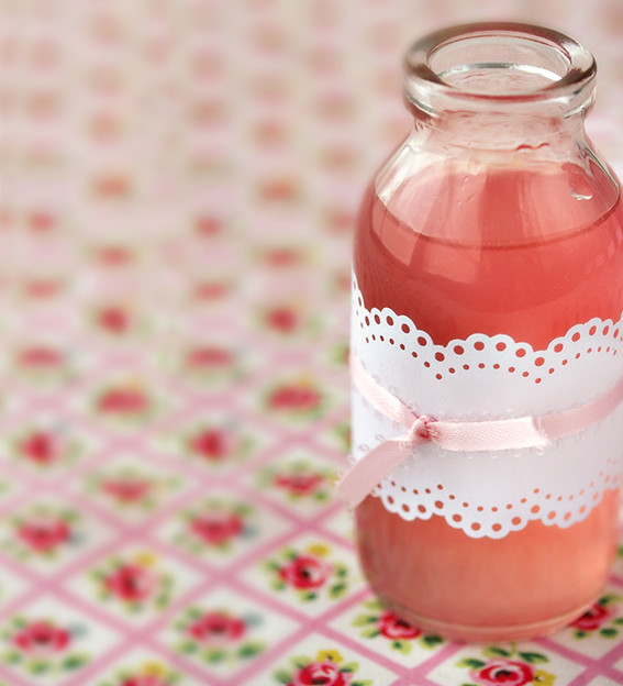 receta limonada rosa