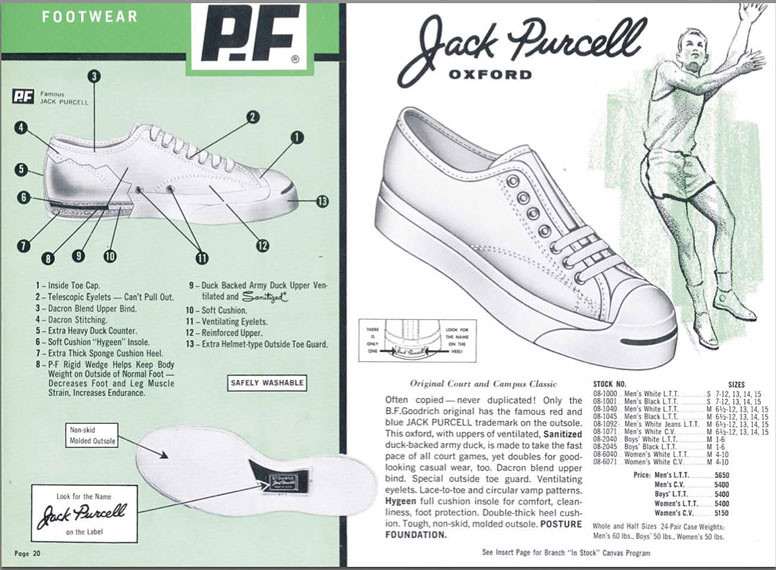 jack purcell badminton player
