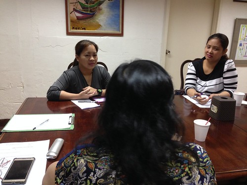 The image shows participants attending Family Support Group facilitated by Ms. Marivic Ramos.
