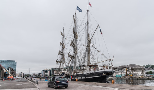  THE BELEM TALL SHIP  IS A THREE-MASTED BARQUE 008 
