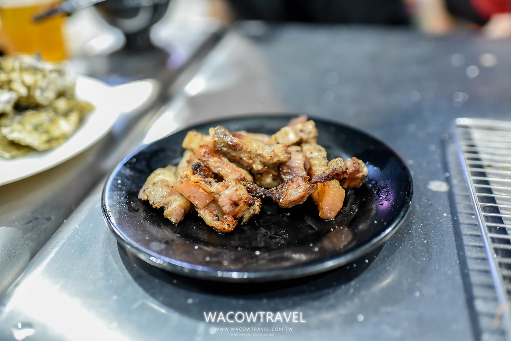 小琉球美食-筑安心燒物ＢＢＱ烤鹹豬肉2