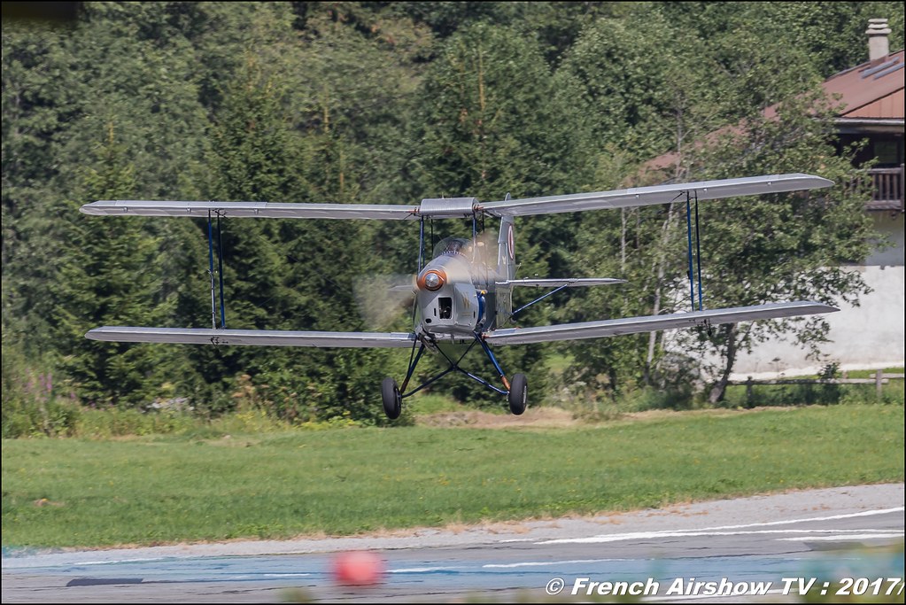 De Havilland DH-60C III Moth Major - HB-UPE 50ans d'Aviation Megeve 2017 - altiport de Megève , Haute-Savoie, Auvergne-Rhône-Alpes , Meeting Aerien 2017