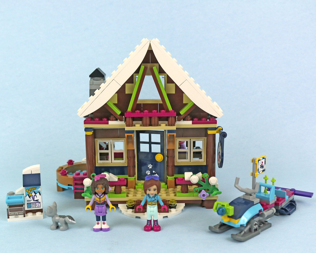 Chalet Lego Friends Snow Resort Chalet 41076 41323 Farran & Crystal Hollow 