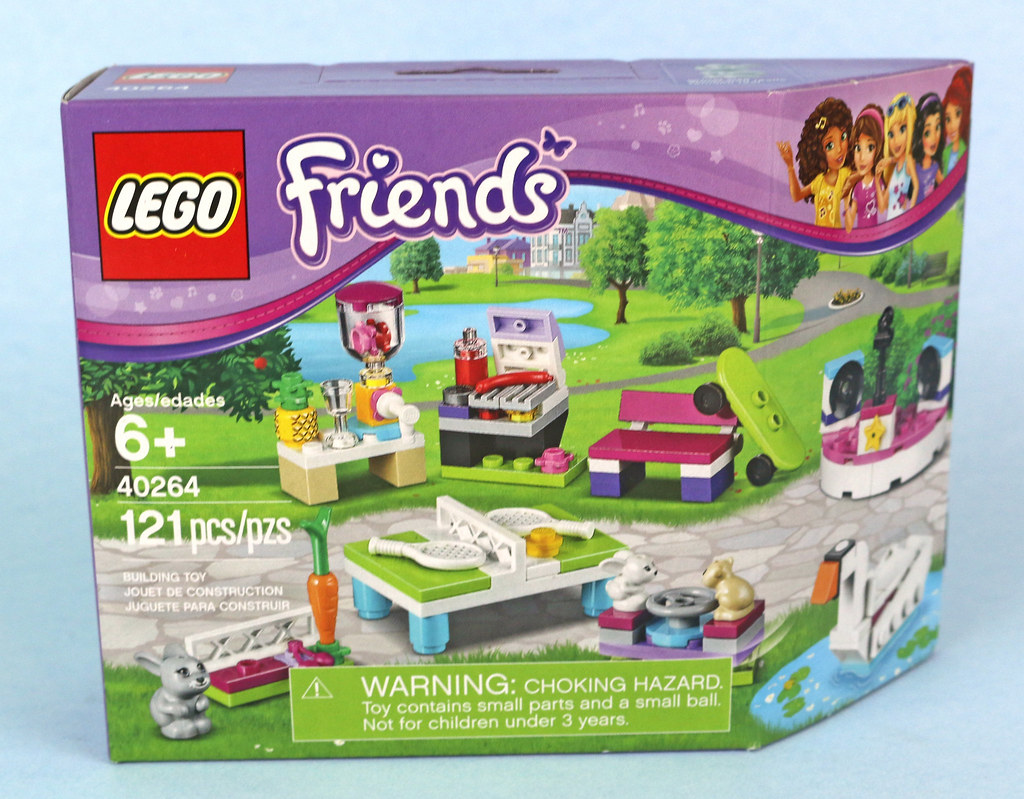 LEGO Friends Build My Heartlake City Accessory Set 40264 RARE Swan Table Tennis
